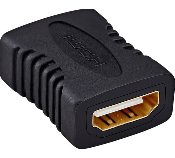 Адаптер аудио-видео BURO HDMI (f)/HDMI (f) черный (BHP-ADP-HDMI-1.4) 1478818