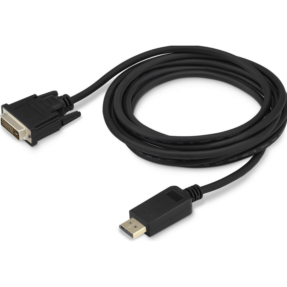 Кабель аудио-видео BURO 1.1v DisplayPort (m)/DVI-D (Dual Link) (m) 3м ...
