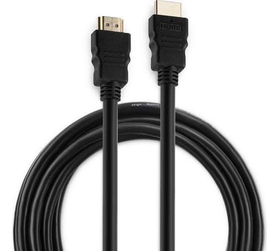 Кабель аудио-видео BURO HDMI (m)/HDMI (m) 3м. позолоч.контакт черный (BHP RET HDMI30-2) 485574