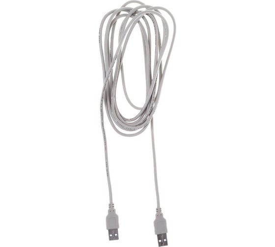 Кабель BURO USB A(m) USB A(m) 3м (BHP RET USB_AM30) серый (блистер) 485543