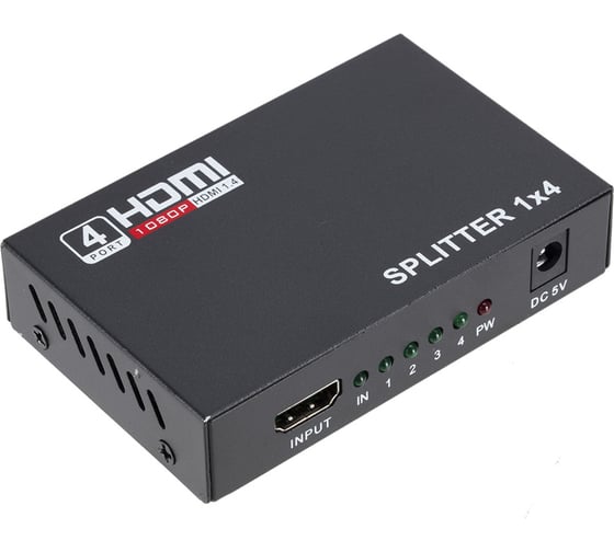 Сплиттер PALMEXX 1HDMI-4HDMI (1080P, 3D, HDMI 1.4) PX/HDMI-4
