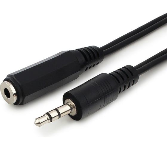 Аудио кабель Retic гнездо-штекер 3.5 мм 5м AUX-JACK-3.5-5