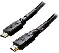 Кабель OXION HDMI(M)-HDMI(M) 50m, версия 1.4 с усилителем, серия "Эконом", арт. OX-HDMI50V1.4ECO