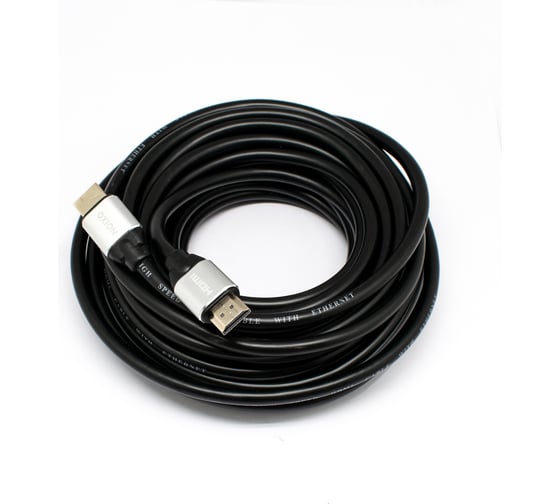 Кабель OXION HDMI(M)-HDMI(M) 4K 10 m, версия 2.0, серия "Люкс", арт. OX-HDMI10V1.4LXY