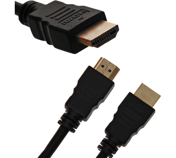 Кабель OXION HDMI(M)-HDMI(M) 1m, версия 1.4, серия "Стандарт", арт. OX-HDMI1V1.4STDY