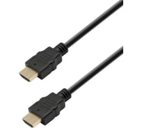 Кабель OXION HDMI(M)-HDMI(M) 4K 1m, версия 2.0, серия "Стандарт", арт. OX-HDMI1V2.0STDY