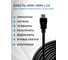 Кабель OXION HDMI(M)-HDMI(M) 4K 1m, версия 2.0, серия "Стандарт", арт. OX-HDMI1V2.0STDY 3