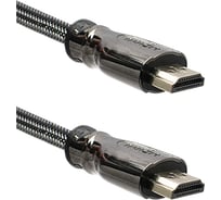 Кабель OXION HDMI(M)-HDMI(M) 4K 5m, версия 2.0, серия "Люкс", арт. OX-HDMI5V2.0LXY