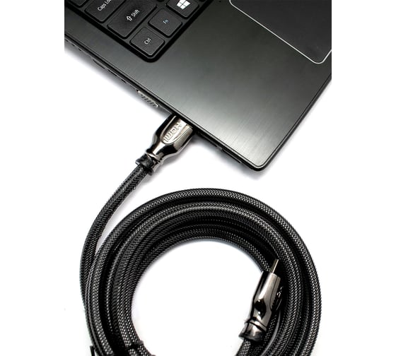 Кабель OXION HDMI(M)-HDMI(M) 4K 5m, версия 2.0, серия "Люкс", арт. OX-HDMI5V2.0LXY