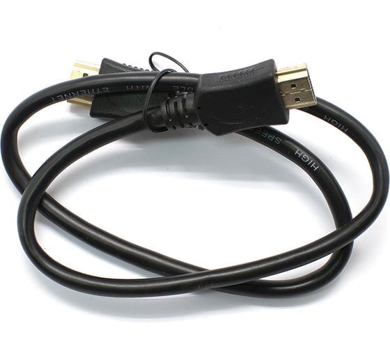 Кабель OXION HDMI(M)-HDMI(M) 1m, версия 1.4, серия "Эконом", арт. OX-HDMI1M1.4vBP