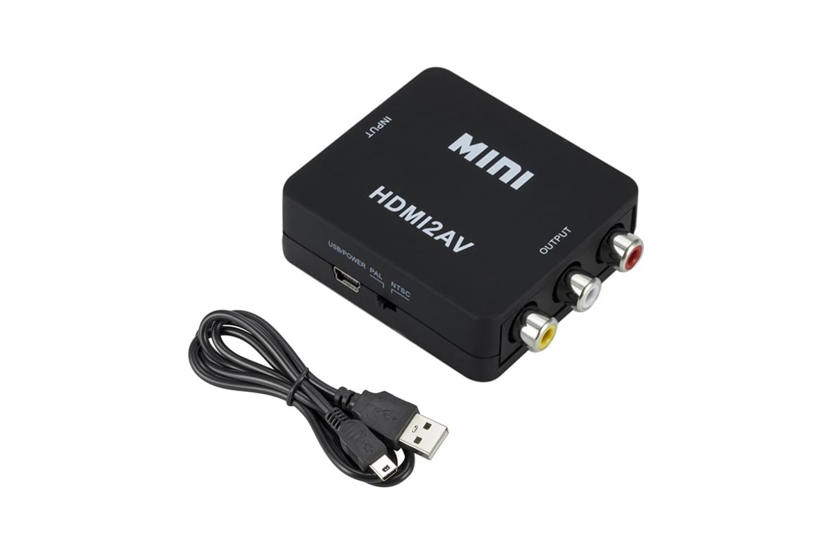 Компонентный hdmi 3 rca кабель для передачи AV сигнала (1 м)