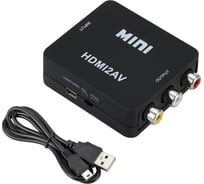 Конвертер PALMEXX HDMI - AV (RCA), чёрный PX/HDMI-AV-BLK