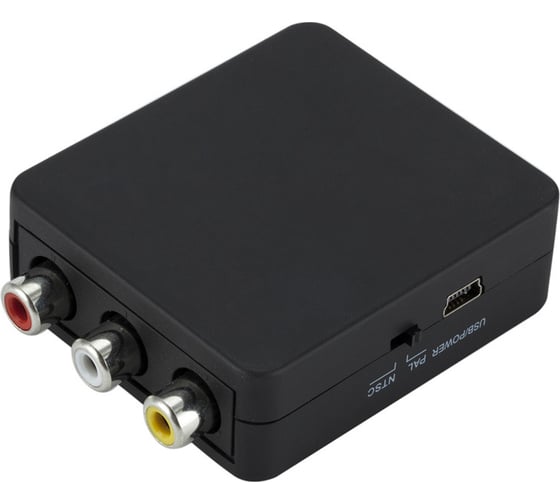 Конвертер PALMEXX HDMI - AV (RCA), чёрный PX/HDMI-AV-BLK