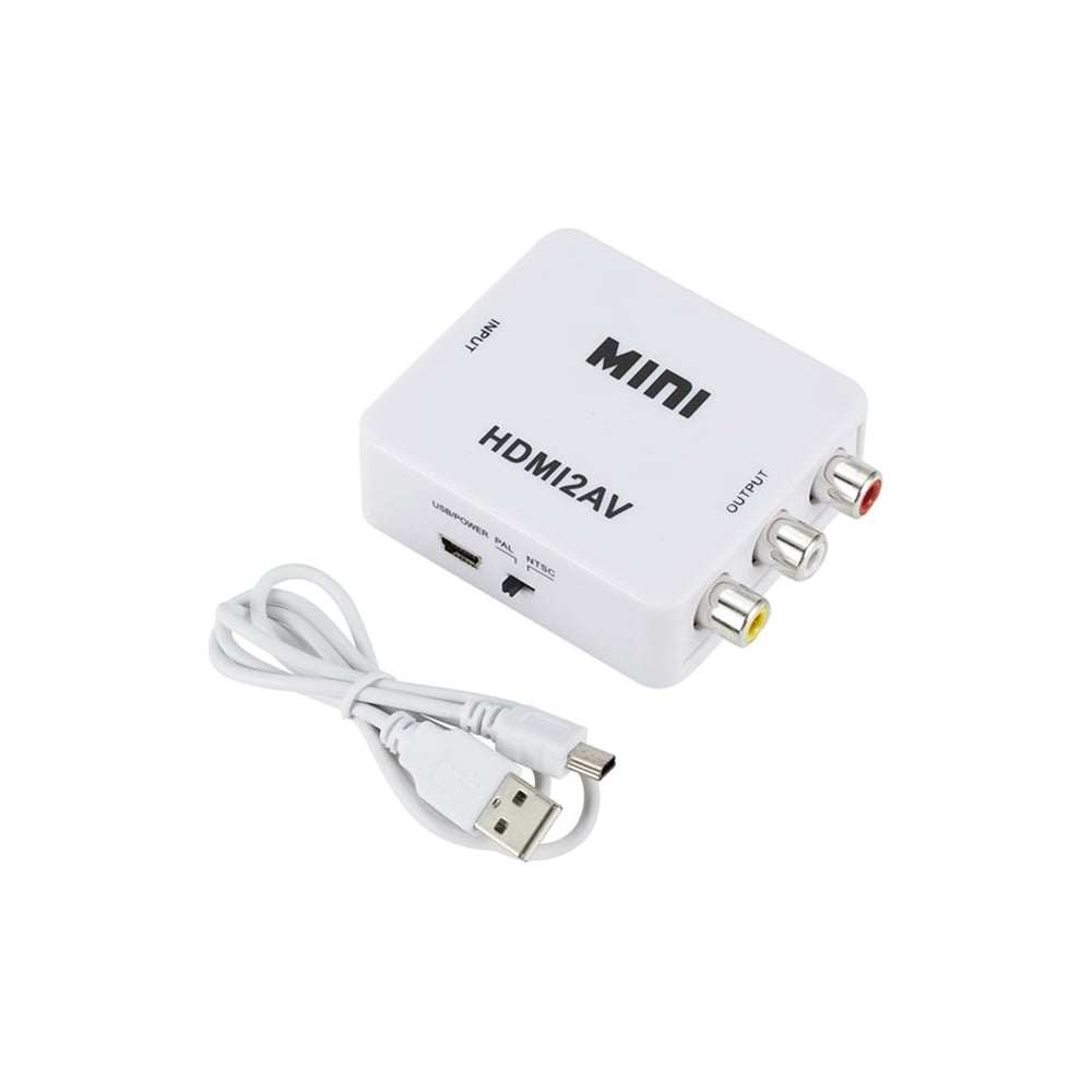 Конвертер PALMEXX HDMI - AV (RCA), белый PX/HDMI-AV - выгодная цена ...