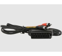Шнур аудио-видео Retic SCART-21 — 2RCA сборный 1.2 м SCART-21-2RCA-1.2M