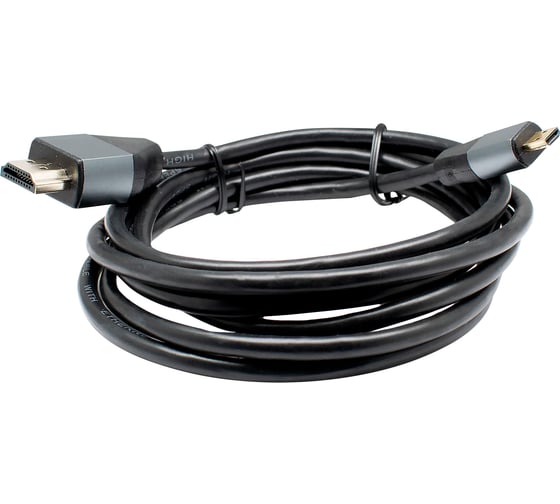 Кабель OXION HDMI(M)-MicroHDMI(M)-Ethernet 4К 1,8m, версия 2.0, серия "Люкс", арт. OX-HDMIMICRO1.8MV2.0LXY