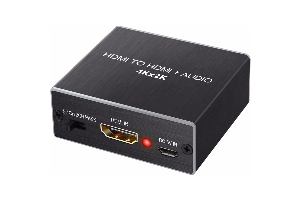 Разделитель сигнала PALMEXX AY78 HDMI Audio Extractor (вход: HDMI  4096x216030Hz; выход: HDMI+SPDIF/AUX) PX/AY78