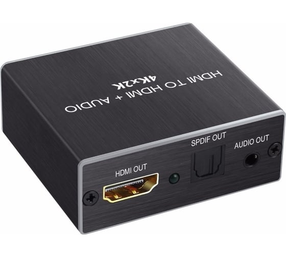 Разделитель сигнала PALMEXX AY78 HDMI Audio Extractor (вход: HDMI 4096x216030Hz; выход: HDMI+SPDIF/AUX) PX/AY78
