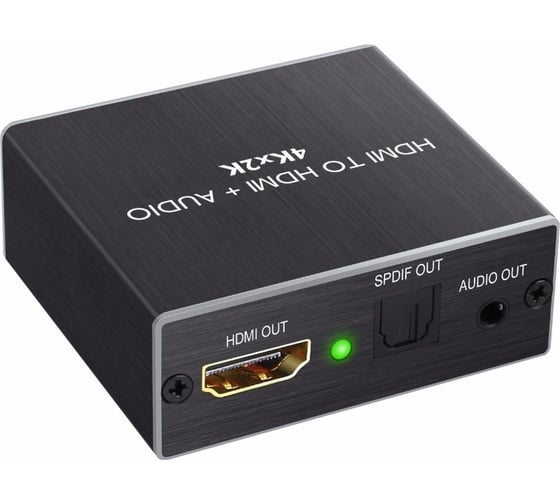 Разделитель сигнала PALMEXX AY78 HDMI Audio Extractor (вход: HDMI 4096x216030Hz; выход: HDMI+SPDIF/AUX) PX/AY78