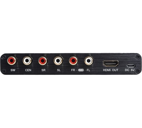 Разделитель сигнала PALMEXX AY83 HDMI Audio Extractor 5.1CH (SW, CEN, SR, SL, FR, FL) + AUX 3.5mm, 4K (2160p), 3D, Dolby PX/AY83