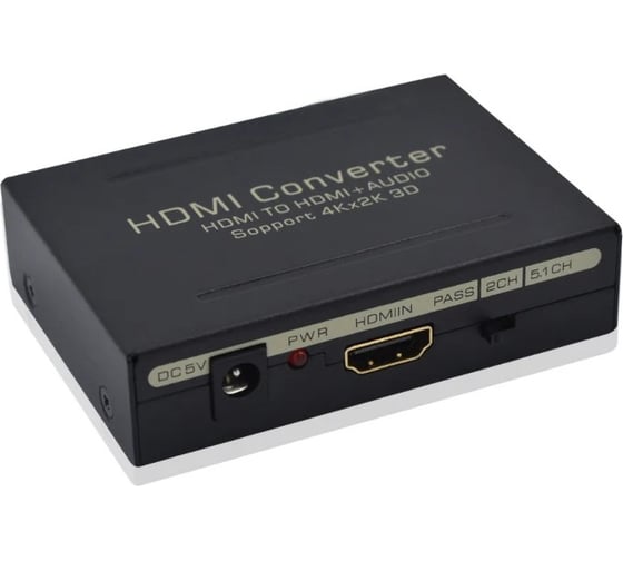 Разделитель сигнала PALMEXX AY60V14 HDMI to HDMI+Audio(Spdif+L/R) Extractor 2CH/5.1CH, 4K*2K, 3D PX/AY60V14 1