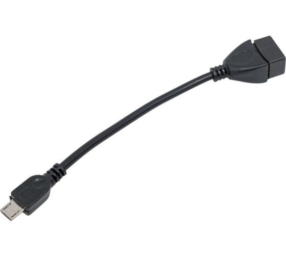 Кабель ExeGate OTG USB 2.0 EX-OTG-USB2-AFmicroBM5P-0.15 AF microBm 5P, 0,15м 294760
