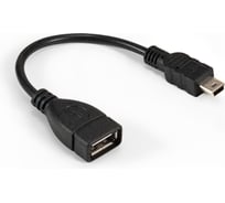 Кабель ExeGate OTG USB 2.0 EX-OTG-USB2-AFminiBM5P-0.15 AF miniBm 5P, 0,15м 294759