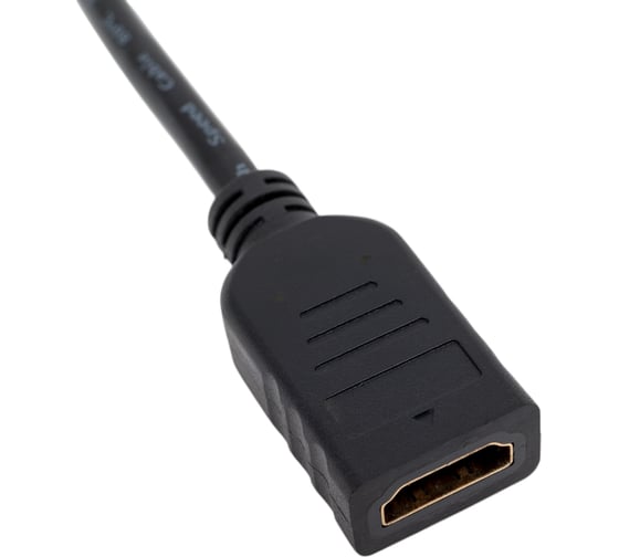 Кабель-переходник ExeGate HDMI-DVI-D EX-CC-HDMIF-DVIM 19F 25M, позолоченные контакты 294675