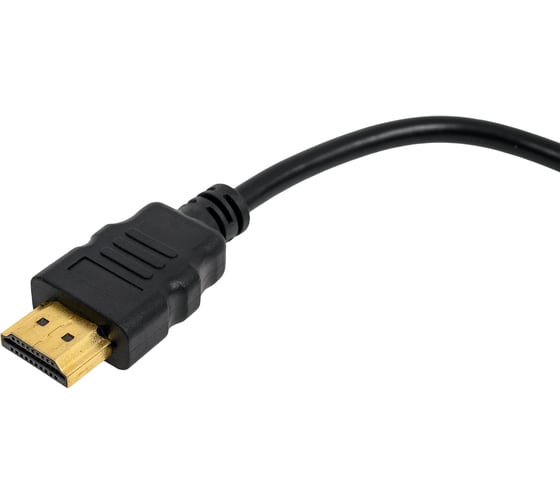 Кабель-переходник ExeGate HDMI-VGA EX-HDMIM-VGAF-0.2 19M 15F, 0,2м 294717