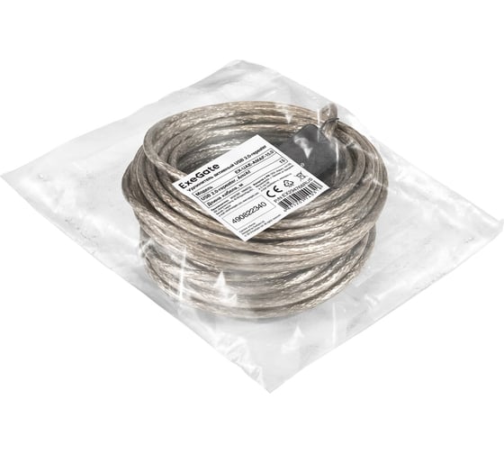 Удлинитель активный ExeGate USB2.0-repeater EX-UAE-AMAF-15.0 Am Af, 15м 294768