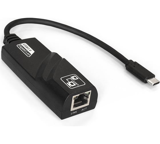 Кабель-адаптер ExeGate EXE-730-45 USB3.0 Type C -- 1xRJ45 UTP 1000Mbps, Realtek Chipset RLT8153 287862 1