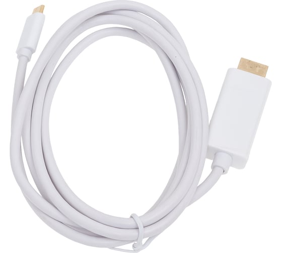 Кабель-адаптер ExeGate Type C-HDMI EX-CM-HDMI2M-1.8 USB Type C 19M, 4K@120HZ 8K@ 30Hz, 1,8м 294722
