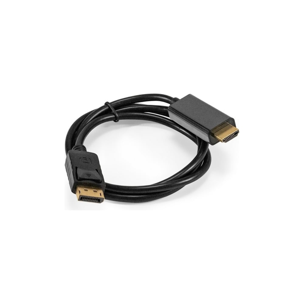 Кабель ExeGate DisplayPort-HDMI EX-CC-DP-HDMI-1.0 20M 19M, 1,0м, экран ...