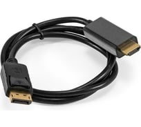 Кабель ExeGate DisplayPort-HDMI EX-CC-DP-HDMI-1.0 20M 19M, 1,0м, экран 294708