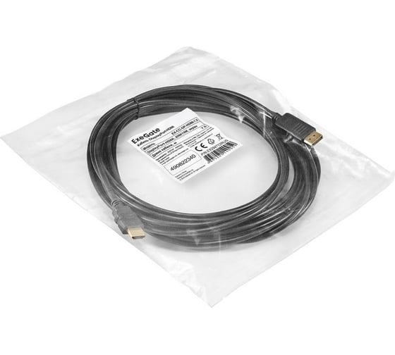 Кабель ExeGate DisplayPort-HDMI EX-CC-DP-HDMI-7.5 20M 19M, 7,5м, экран 294712