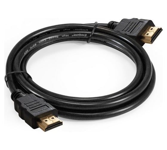 Кабель ExeGate HDMI EX-CC-HDMI-1.5 19M 19M, 1,5м, v1.4b, позолоченные контакты 294683 1