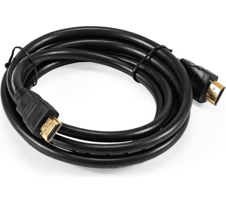 Кабель ExeGate HDMI EX-CC-HDMI2-2.0 19M 19M, v2.0, 2,0м, 4K UHD, Ethernet, позолоченные контакты 294698