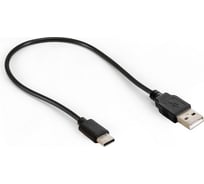 Кабель ExeGate USB 2.0 EX-CC-USB2-AMCM-0.3 USB Type C USB 2.0 Am, 3A, 0,3м 294772 32572296