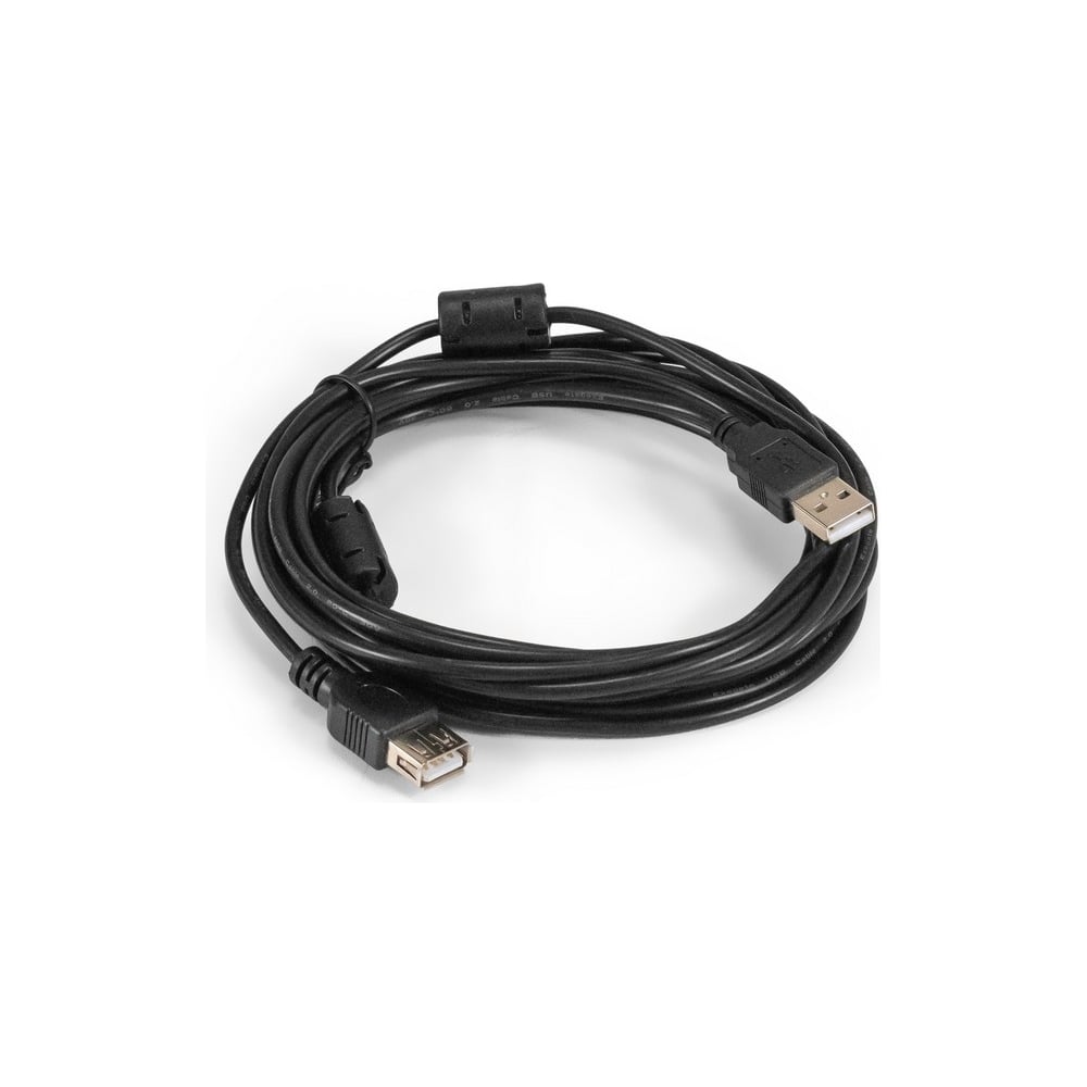 Удлинитель ExeGate USB 2.0 EX-CCF-USB2-AMAF-4.5F Am Af, позолоченные ...