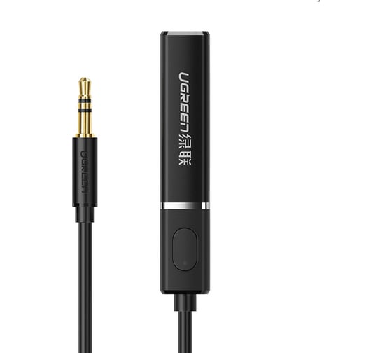 Передатчик Bluetooth Ugreen CM107 (40761) Bluetooth Transmitter Audio Adapter with 3.5mm Port цвет: черный 40761_