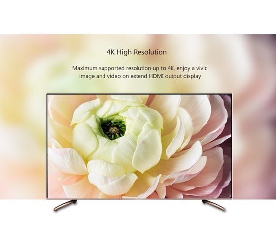 Адаптер Ugreen 40273 USB-C to HDMI Adapter. Цвет: белый 40273_