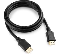 Кабель Cablexpert HDMI 19M/19M, v2.0, Light, позол.разъемы, экран, 1.5м, черный, пакет, CC-HDMI4L-1.5M 33435828