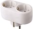 Сетевой разветвитель General Lighting Systems 16А 2 места плоский с заземлением GTS-F-2-16-G 473002 1