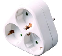 Сетевой разветвитель General Lighting Systems 16А 3 места круглый с заземлением GTS-R-3-16-G 473005