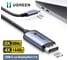 Кабель Ugreen CM556 (25839) USB-C to DisplayPort 8K Cable длина: 3м. цвет: серебристый 25839_ 2