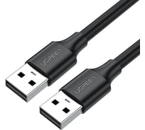 Кабель Ugreen US102 (10310) USB 2.0 A Male to A Male Cable длина: 1,5м. цвет: черный 10310_