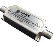 Усилитель LANS SA-20S, ПЧ 950-2050 МГц, коэффициент усиления 16-24 дБ, АРУ, Л00001651