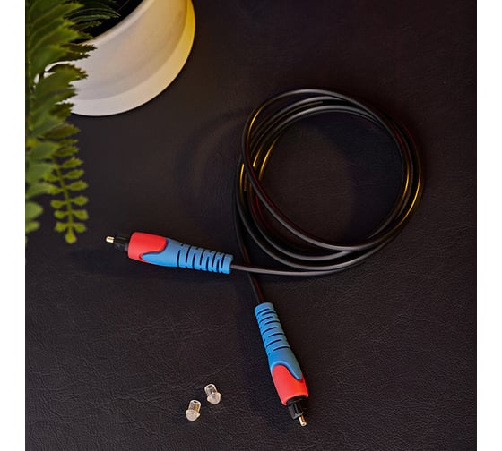 Шнур REXANT Toslink - Toslink, длина 1,5 метра 3477 17-0802