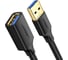 Кабель Ugreen US129 (10373) USB 3.0 Extension Male Cable. Длина 2 м. Цвет: черный 10373_ 1