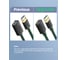Кабель Ugreen US129 (10373) USB 3.0 Extension Male Cable. Длина 2 м. Цвет: черный 10373_ 3
